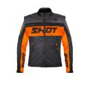Kurtka SHOT SOFTSHELL LITE BLACK_ORANGE S