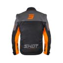 Kurtka SHOT SOFTSHELL LITE BLACK_ORANGE S