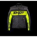 Kurtka SHOT SOFTSHELL LITE BLACK_NEON_YELLOW XL