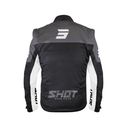 Kurtka SHOT SOFTSHELL LITE BLACK_WHITE 2XL
