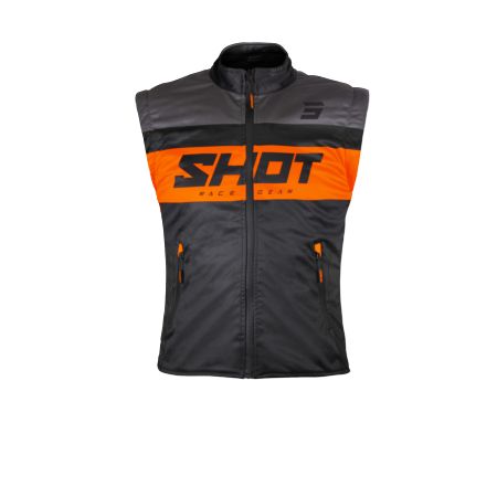 Bodywarmer SHOT BODYWARMER LITE BLACK_ORANGE M