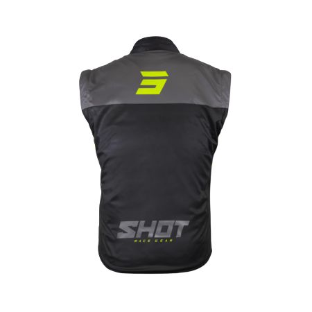 Bodywarmer SHOT BODYWARMER LITE BK_NEON_YELL XL