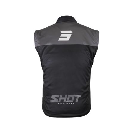 Bodywarmer SHOT BODYWARMER LITE BLACK_WHITE 3XL