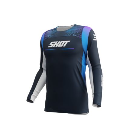 Bluza SHOT CONTACT KID APEX BLUE 10-11