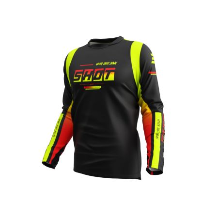Bluza SHOT DEVO BLOCK NEON_YELLOW M