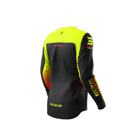 Bluza SHOT DRAW KID BLOCK NEON_YELLOW 12-13