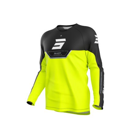 Bluza SHOT DRAW KID DAYTONA NEON_YELLOW 10-11