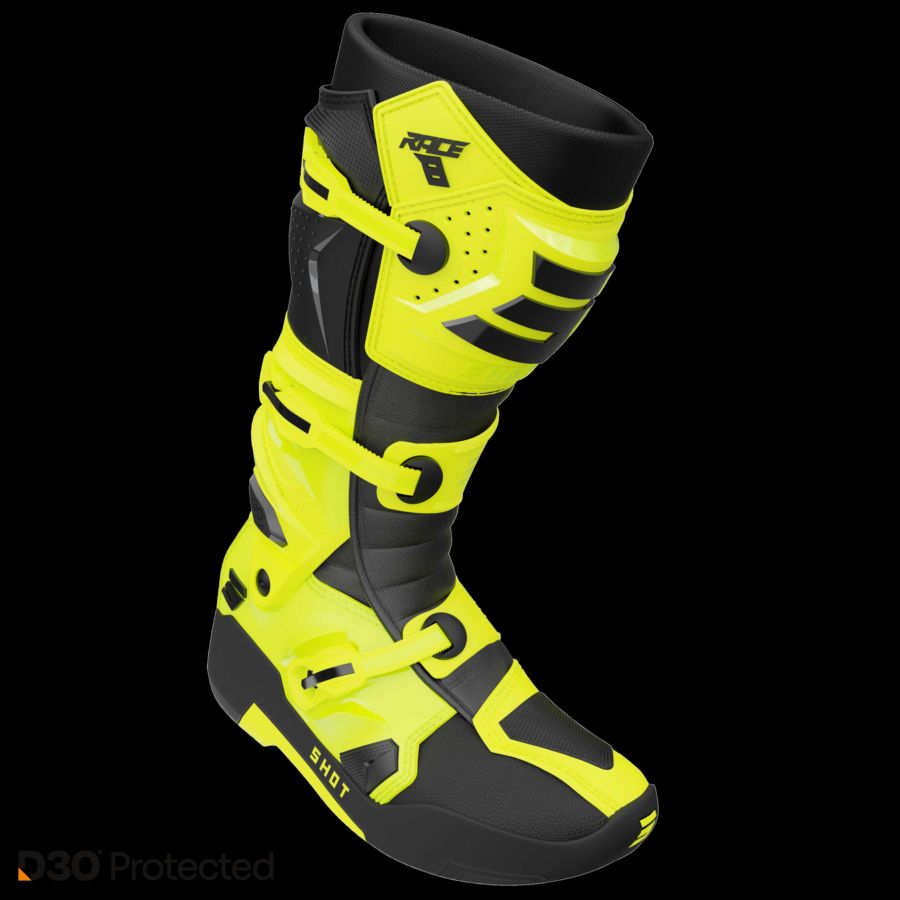 Buty SHOT RACE 8 NEON_YELLOW 42