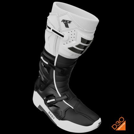 Buty SHOT RACE 8 WHITE_BLACK_CHROME 42