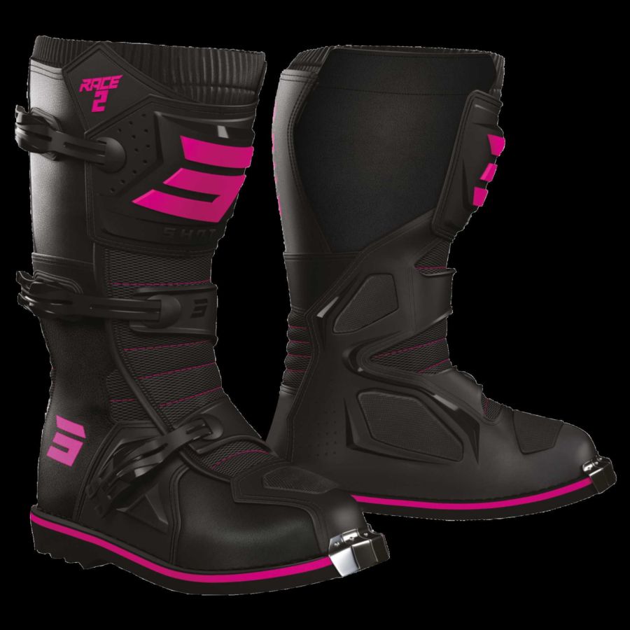 Buty SHOT RACE 2 KID BLACK_PINK 30