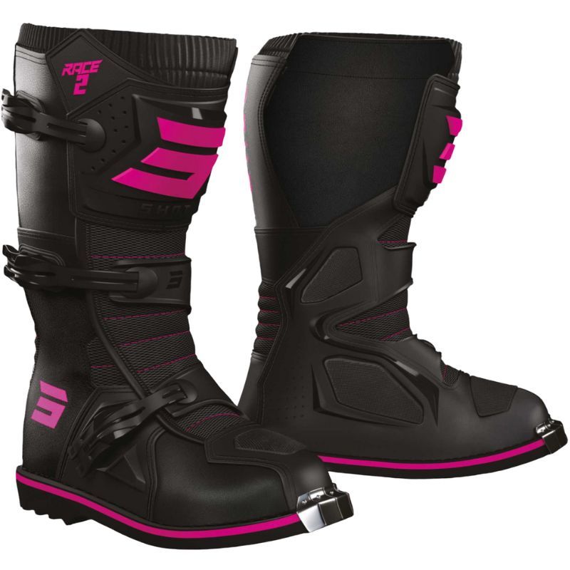 Buty SHOT RACE 2 KID BLACK_PINK 38