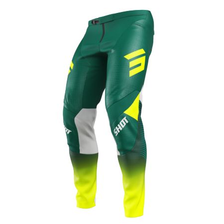 Spodnie SHOT CONTACT GP_26 GREEN_NEON YELLOW 32