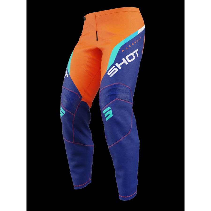 Spodnie SHOT DRAW KID DAYTONA ORANGE 4-5