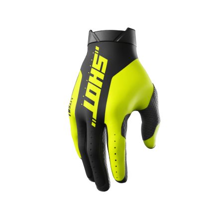 Rękawiczki SHOT LITE PRO NEON_YELLOW 12