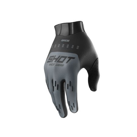 Rękawiczki SHOT RACE EVO BLACK_GREY 06