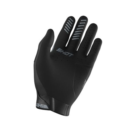 Rękawiczki SHOT RACE EVO BLACK_GREY 10