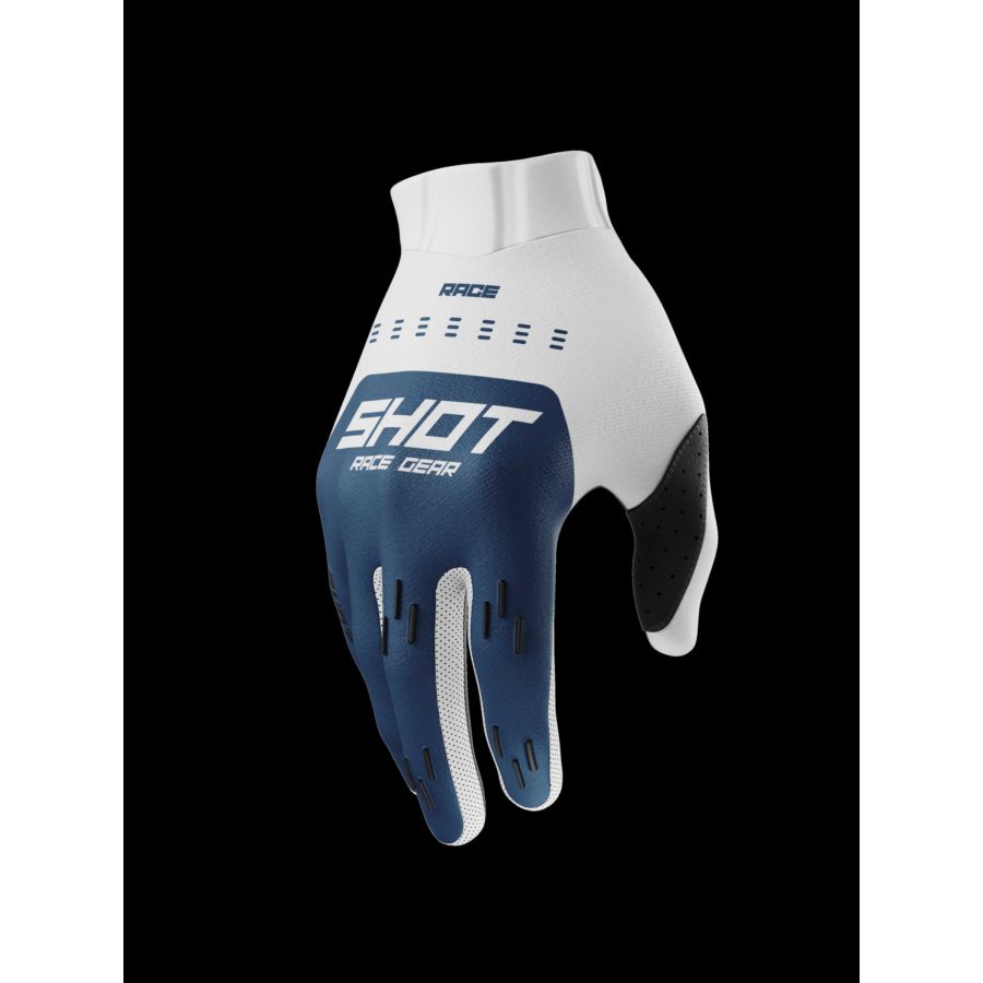 Rękawiczki SHOT RACE EVO PETROL_BLUE 11