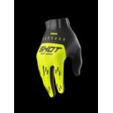 Rękawiczki SHOT RACE KID EVO NEON_YELLOW 4-5