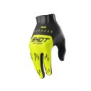 Rękawiczki SHOT RACE KID EVO NEON_YELLOW 12-13