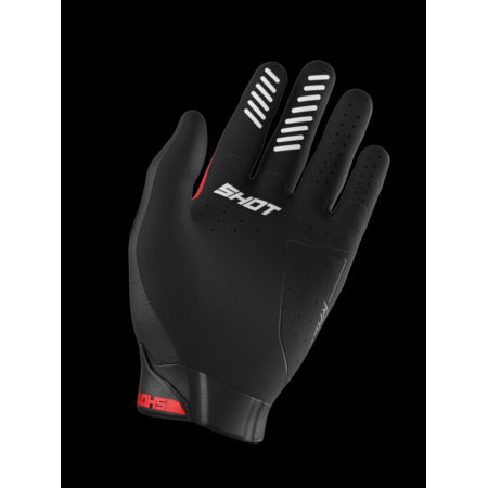Rękawiczki SHOT RACE KID EVO RED 4-5