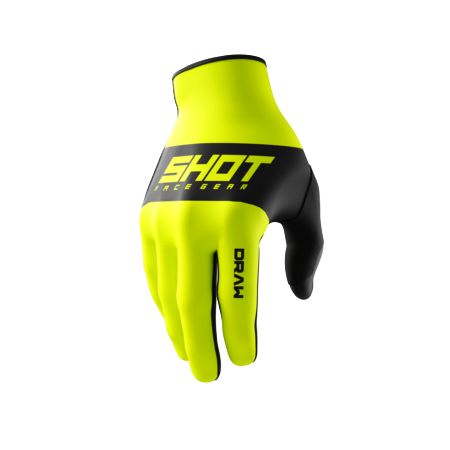 Rękawiczki SHOT DRAW SKY NEON_YELLOW 09