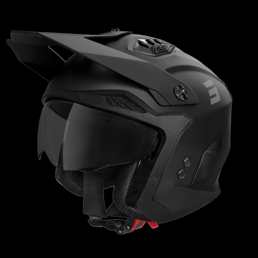 Kask SHOT DROP SOLID BLACK_MATT XS