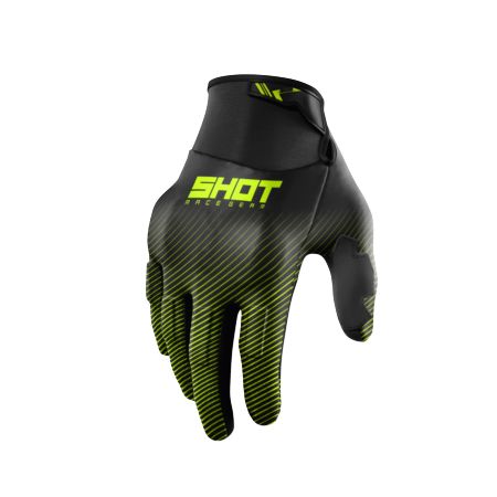 Rękawiczki SHOT DRIFT RIM NEON_YELLOW 10
