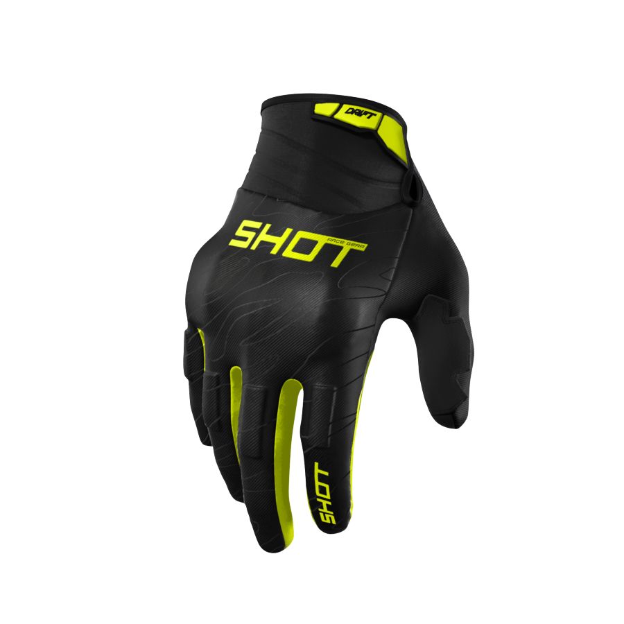 Rękawiczki SHOT DRIFT ONYX NEON_YELLOW 13