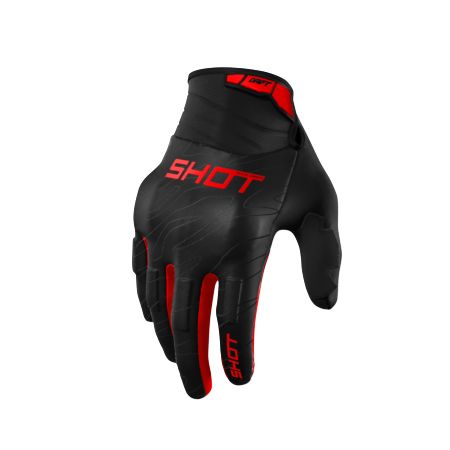 Rękawiczki SHOT DRIFT ONYX RED 10