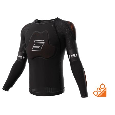 Kamizelka SHOT TUŁÓW RACE_D3O BLACK XS