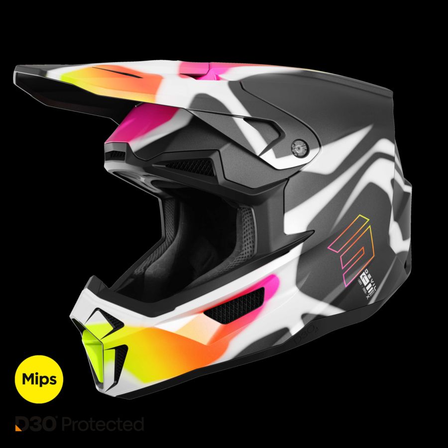 Kask SHOT LITE DEVIL BLACK_MATT L