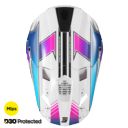 Kask SHOT LITE RACING WHITE_PINK_PEARLY XL