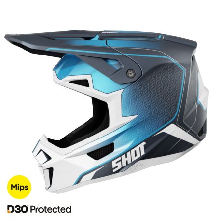 Kask SHOT LITE CHALLENGER BLUE_MATT M