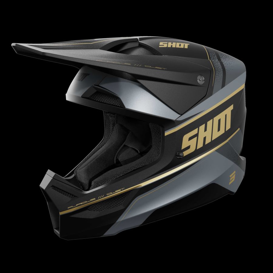 Kask SHOT FURIOUS DUST GOLD_MATT XL