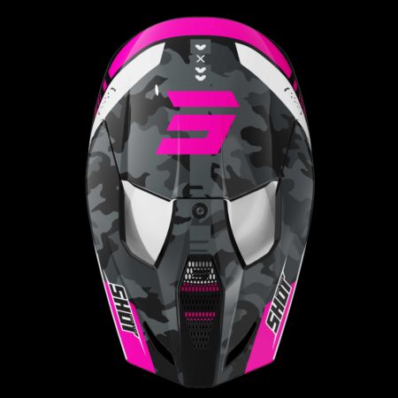 Kask SHOT FURIOUS FLASH PINK_GLOSSY S