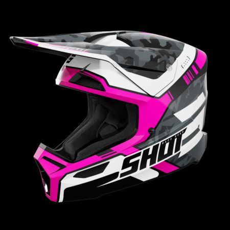 Kask SHOT FURIOUS FLASH PINK_GLOSSY L
