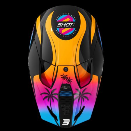 Kask SHOT FURIOUS MIAMI ORANGE_GLOSSY XS