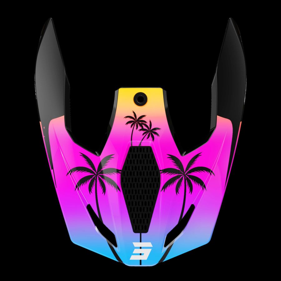 Daszek SHOT FURIOUS KID MIAMI ORANGE_GLOSSY