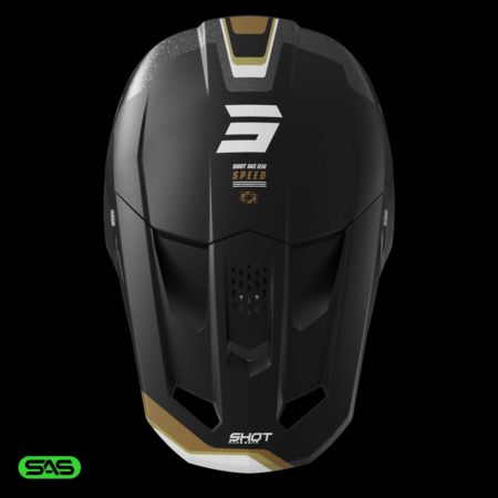 Kask SHOT SPEED ATOMIC GOLD_MATT XS