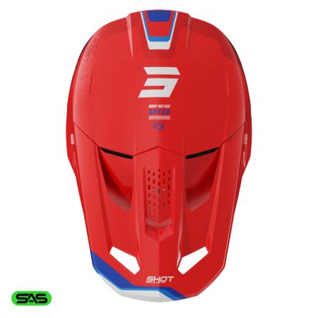 Kask SHOT SPEED ATOMIC RED_PEARLY XS