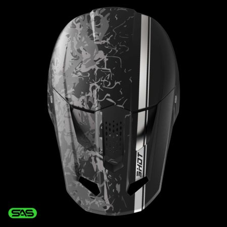 Kask SHOT SPEED BATTLE BLACK_MATT XS
