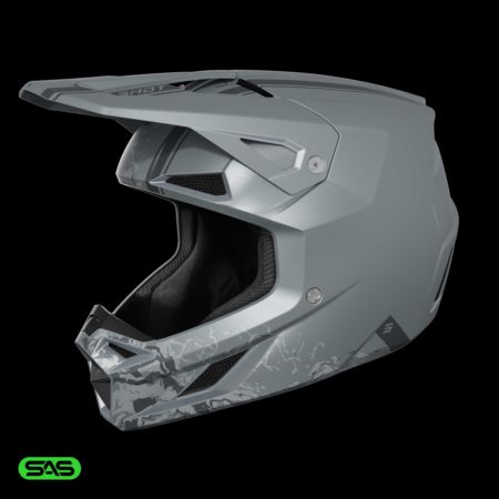 Kask SHOT SPEED BATTLE GREY_MATT XS