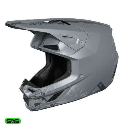 Kask SHOT SPEED BATTLE GREY_MATT L