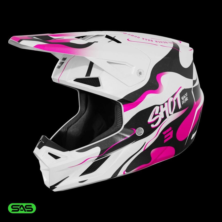 Kask SHOT SPEED BEAST PINK_PEARLY M