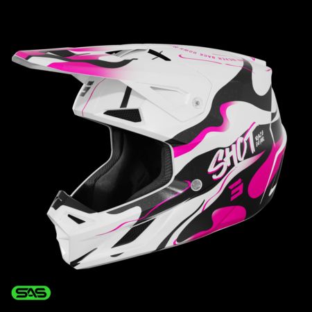 Kask SHOT SPEED BEAST PINK_PEARLY XL