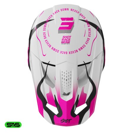 Kask SHOT SPEED BEAST PINK_PEARLY XL