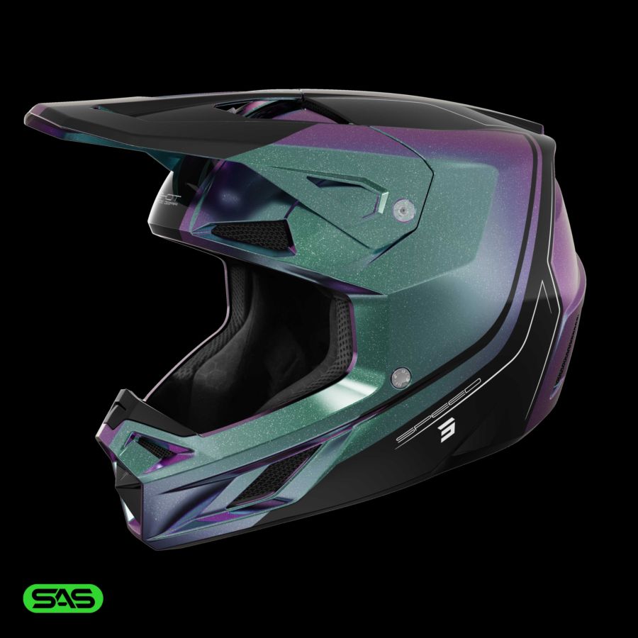Kask SHOT SPEED FURY CAMELEON_GLOSSY S