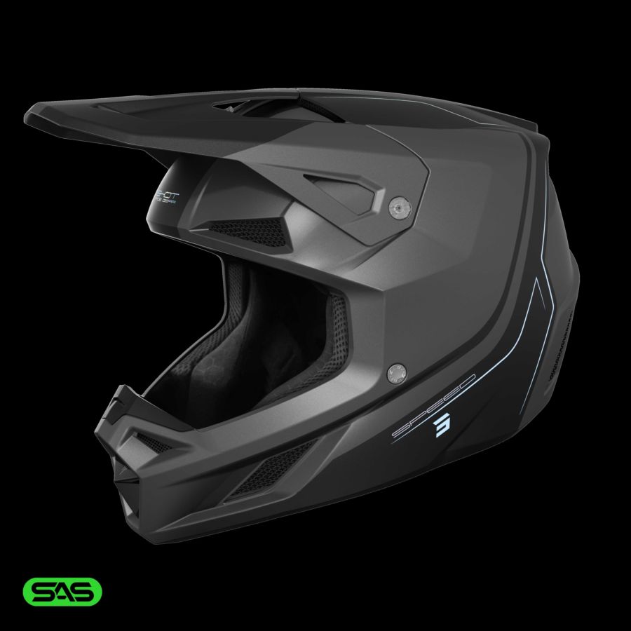 Kask SHOT SPEED FURY GREY_MATT L