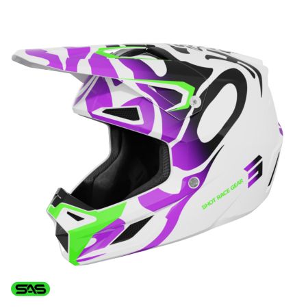 Kask SHOT SPEED GHOST PURPLE_GLOSSY S