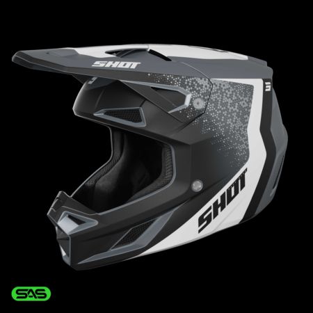 Kask SHOT SPEED HYBRID GREY_MATT XS